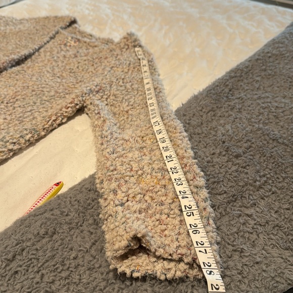 PINK REPUBLIC™️ Women's Size L Variegated Yarn Button Front Cardigan - Picture 11 of 14